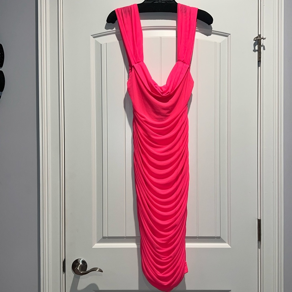 Women’s Hot Pink Party Dress